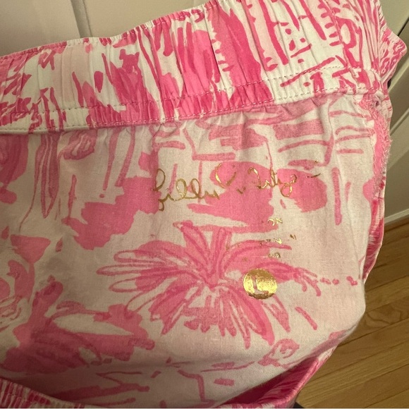 Lilly Pulitzer Pink Pajama Pants Size L - Picture 4 of 6